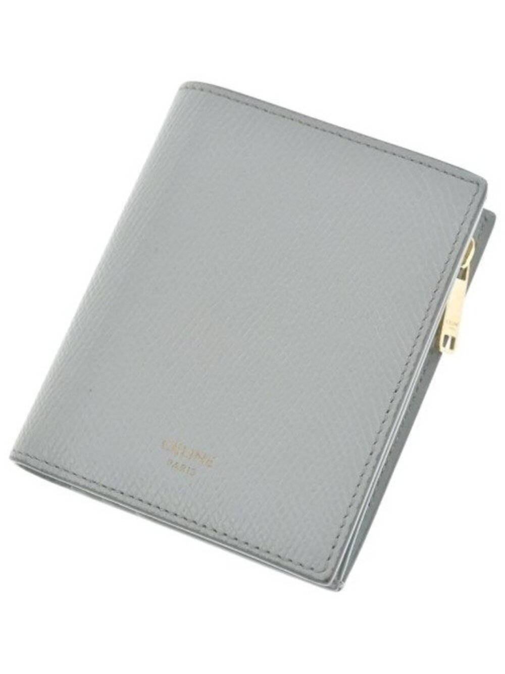 Celine Leather Bifold Wallet Coin Purse